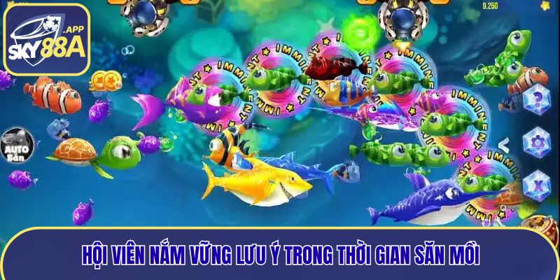 Hội viên nắm vững lưu ý trong thời gian săn mồi
