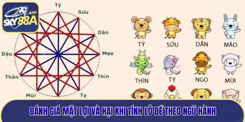 Đánh giá mặt lợi và hại khi tính lô đề theo ngũ hành